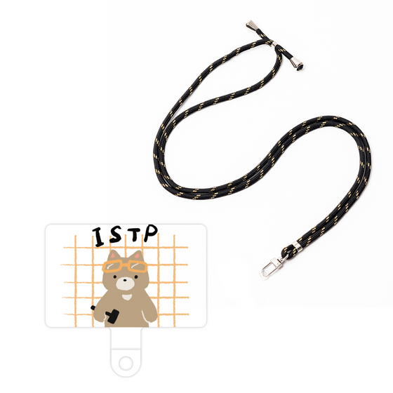 スマホショルダータグ［ オリジナル - ISTP 巨匠 - キャラクター ］