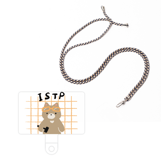 スマホショルダータグ［ オリジナル - ISTP 巨匠 - キャラクター ］