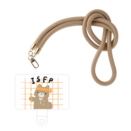 スマホショルダータグ［ オリジナル - ISFP 冒険家 - キャラクター ］
