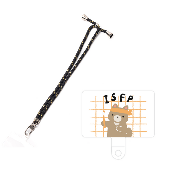 スマホショルダータグ［ オリジナル - ISFP 冒険家 - キャラクター ］