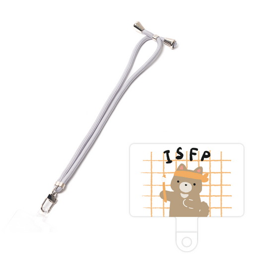 スマホショルダータグ［ オリジナル - ISFP 冒険家 - キャラクター ］