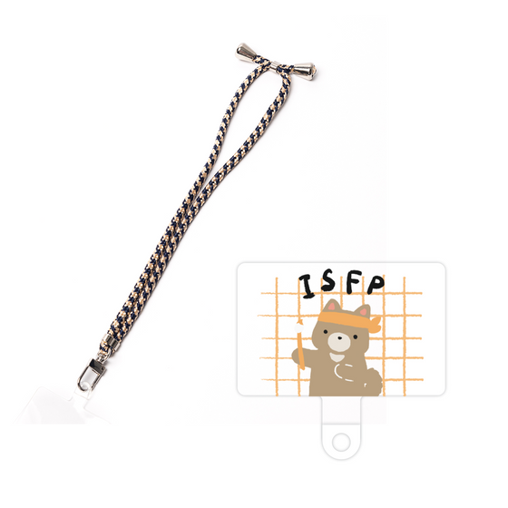 スマホショルダータグ［ オリジナル - ISFP 冒険家 - キャラクター ］
