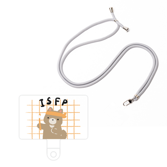 スマホショルダータグ［ オリジナル - ISFP 冒険家 - キャラクター ］