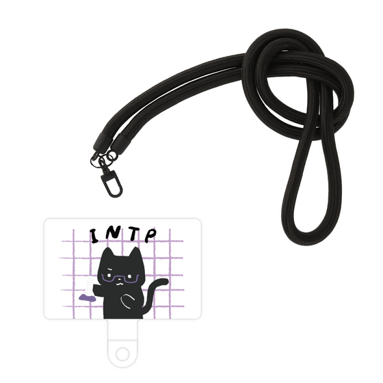 スマホショルダータグ［ オリジナル - INTP 論理学者 - キャラクター ］