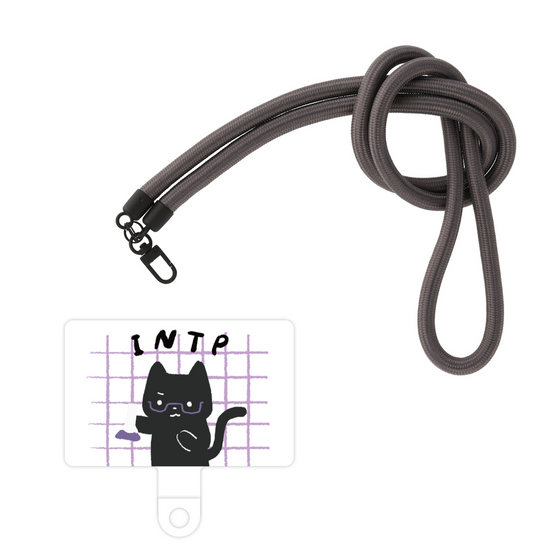 スマホショルダータグ［ オリジナル - INTP 論理学者 - キャラクター ］