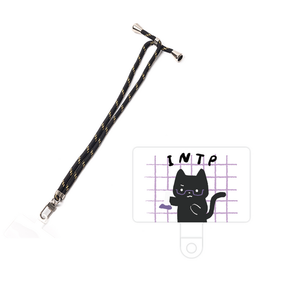 スマホショルダータグ［ オリジナル - INTP 論理学者 - キャラクター ］