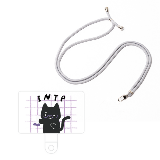 スマホショルダータグ［ オリジナル - INTP 論理学者 - キャラクター ］