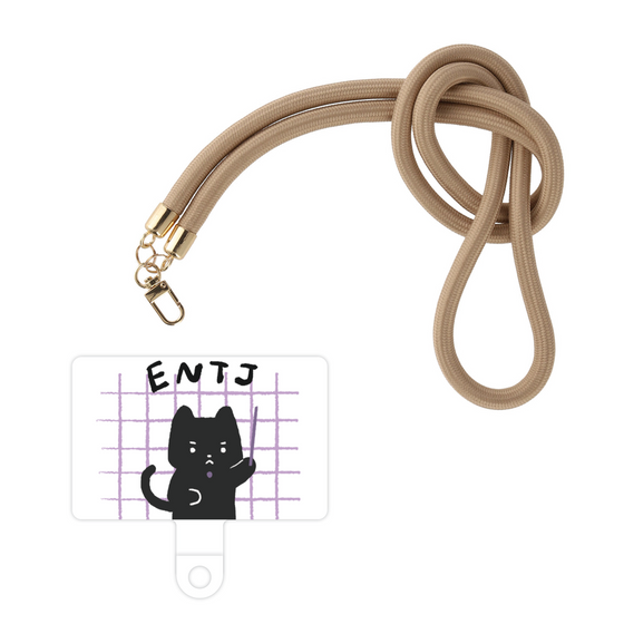 スマホショルダータグ［ オリジナル - ENTJ 指揮官 - キャラクター ］