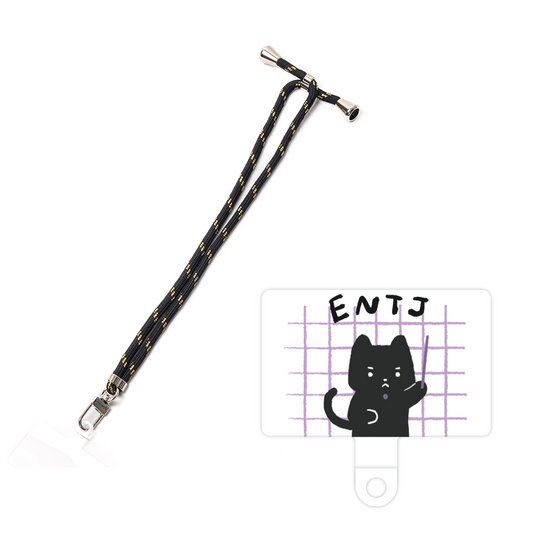 スマホショルダータグ［ オリジナル - ENTJ 指揮官 - キャラクター ］