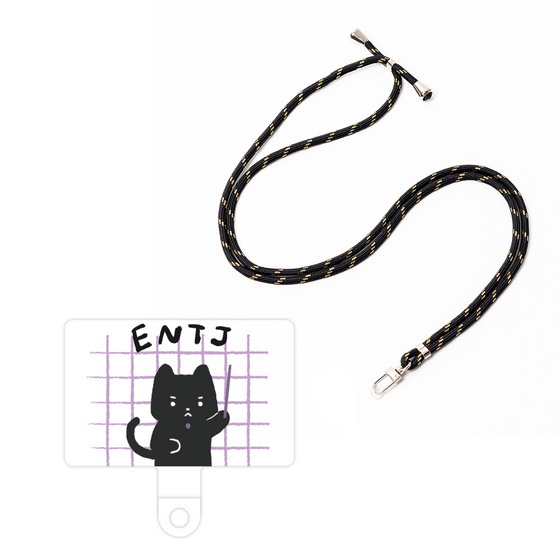 スマホショルダータグ［ オリジナル - ENTJ 指揮官 - キャラクター ］