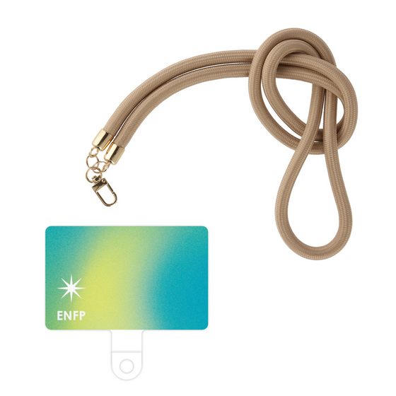 スマホショルダータグ［ オリジナル - ENFP 運動家 - グラデーション ］