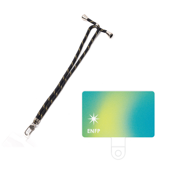 スマホショルダータグ［ オリジナル - ENFP 運動家 - グラデーション ］