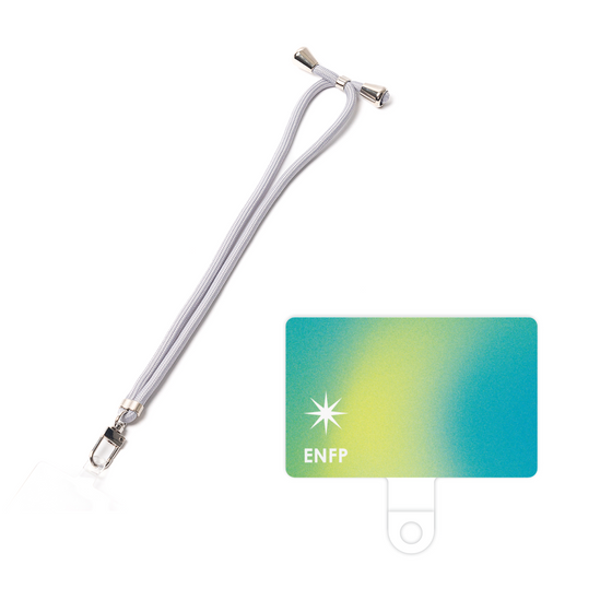 スマホショルダータグ［ オリジナル - ENFP 運動家 - グラデーション ］