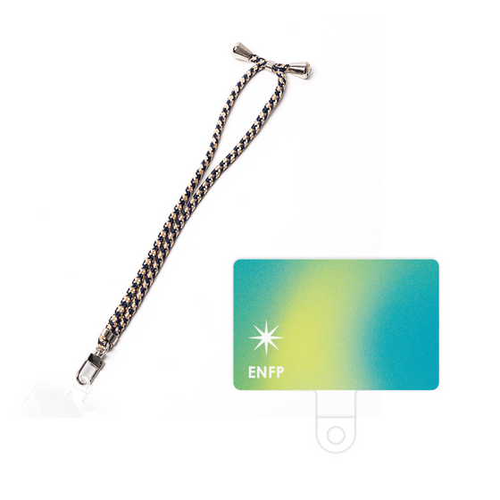 スマホショルダータグ［ オリジナル - ENFP 運動家 - グラデーション ］
