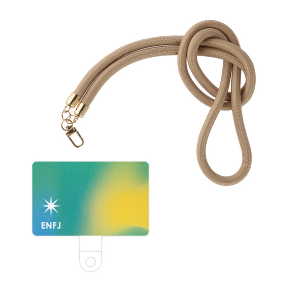 スマホショルダータグ［ オリジナル - ENFJ 主人公 - グラデーション ］