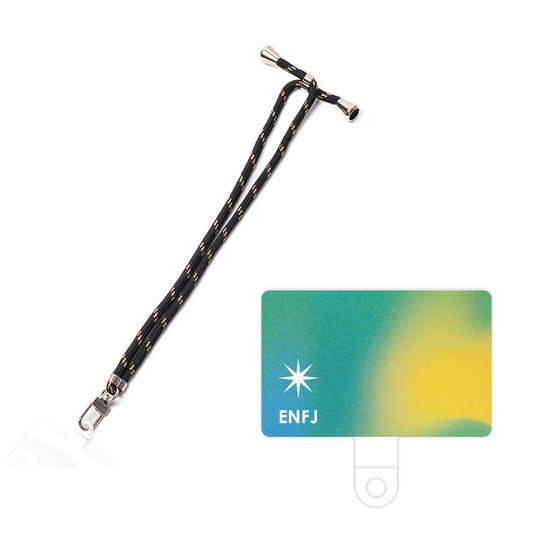 スマホショルダータグ［ オリジナル - ENFJ 主人公 - グラデーション ］