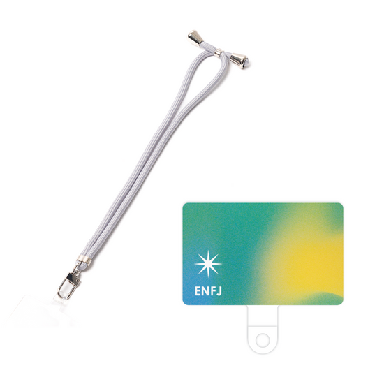 スマホショルダータグ［ オリジナル - ENFJ 主人公 - グラデーション ］