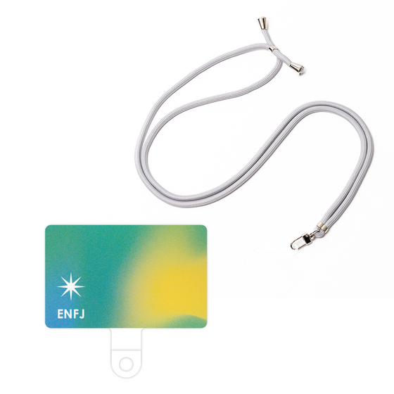 スマホショルダータグ［ オリジナル - ENFJ 主人公 - グラデーション ］