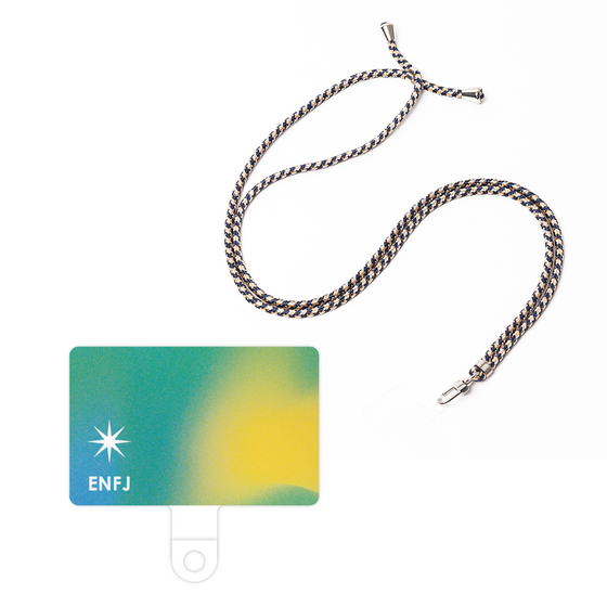 スマホショルダータグ［ オリジナル - ENFJ 主人公 - グラデーション ］