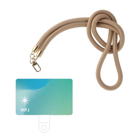 スマホショルダータグ［ オリジナル - INFJ 提唱者 - グラデーション ］