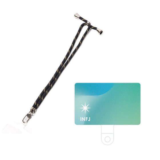 スマホショルダータグ［ オリジナル - INFJ 提唱者 - グラデーション ］