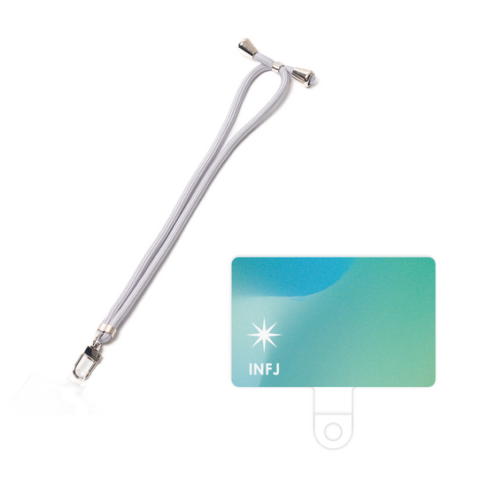 スマホショルダータグ［ オリジナル - INFJ 提唱者 - グラデーション ］