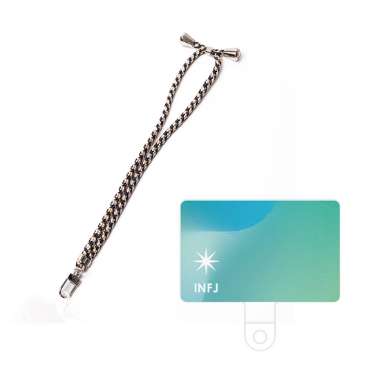スマホショルダータグ［ オリジナル - INFJ 提唱者 - グラデーション ］