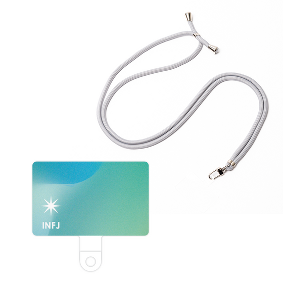 スマホショルダータグ［ オリジナル - INFJ 提唱者 - グラデーション ］