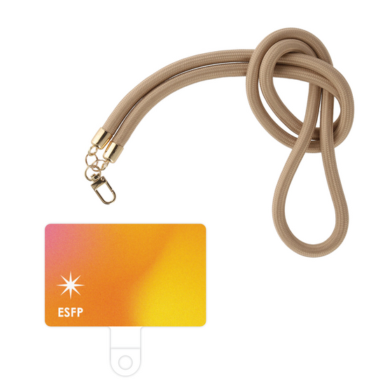 スマホショルダータグ［ オリジナル - ESFP エンターテイナー - グラデーション ］
