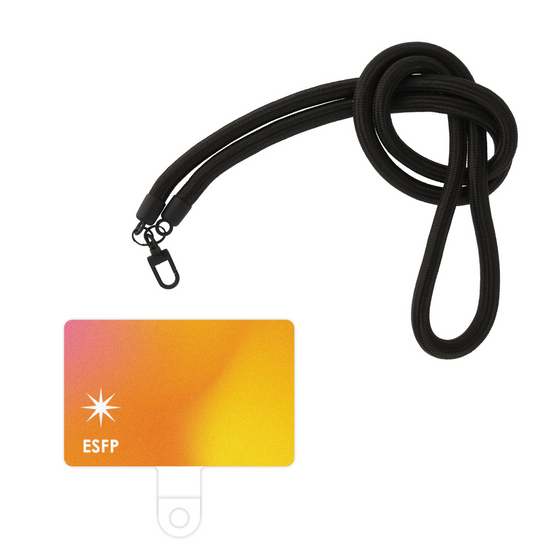 スマホショルダータグ［ オリジナル - ESFP エンターテイナー - グラデーション ］