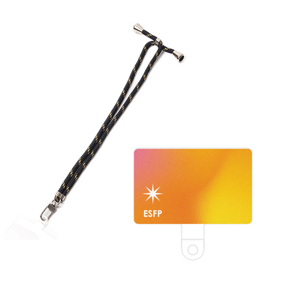 スマホショルダータグ［ オリジナル - ESFP エンターテイナー - グラデーション ］