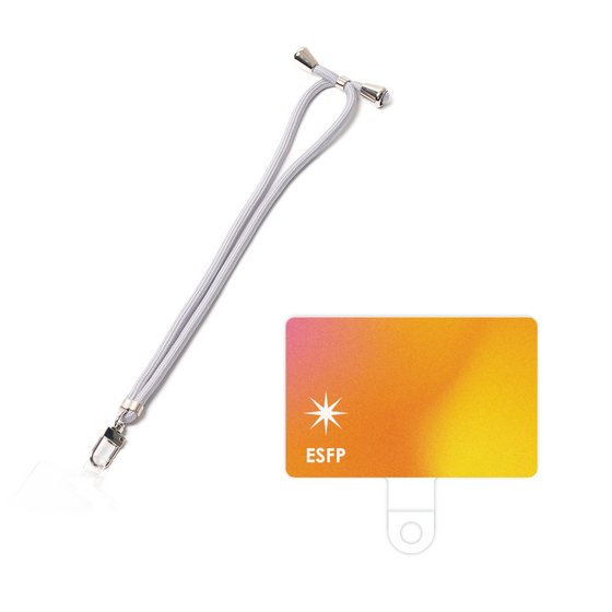 スマホショルダータグ［ オリジナル - ESFP エンターテイナー - グラデーション ］