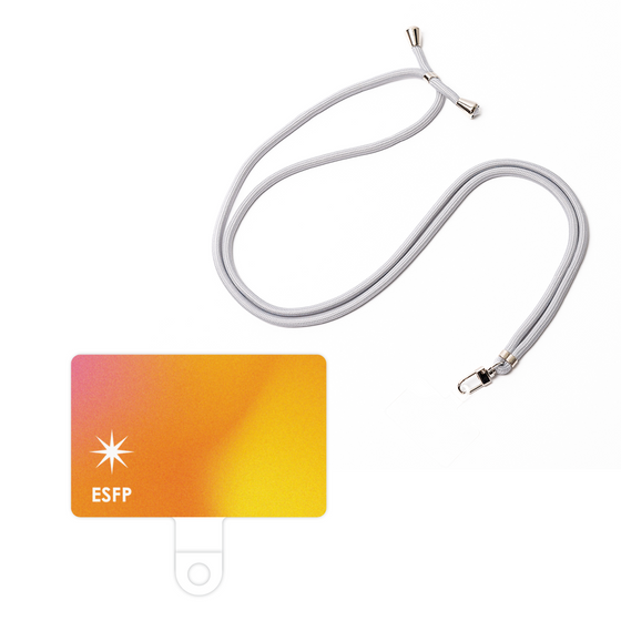 スマホショルダータグ［ オリジナル - ESFP エンターテイナー - グラデーション ］