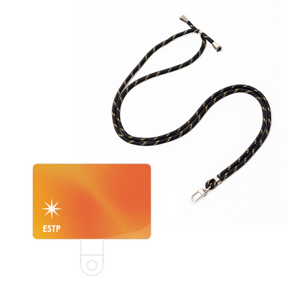 スマホショルダータグ［ オリジナル - ESTP 起業家 - グラデーション ］