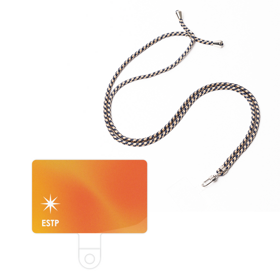 スマホショルダータグ［ オリジナル - ESTP 起業家 - グラデーション ］