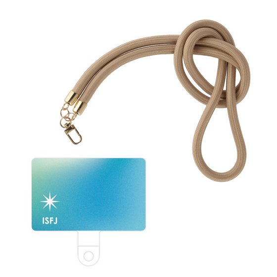 スマホショルダータグ［ オリジナル - ISFJ 擁護者 - グラデーション ］