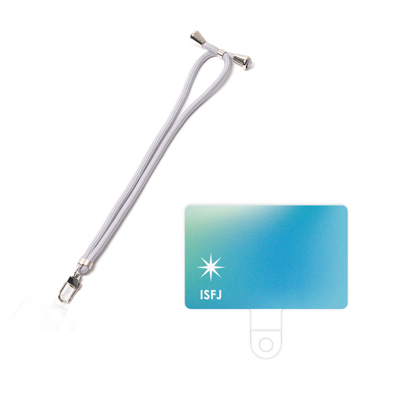 スマホショルダータグ［ オリジナル - ISFJ 擁護者 - グラデーション ］