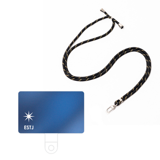 スマホショルダータグ［ オリジナル - ESTJ 幹部 - グラデーション ］