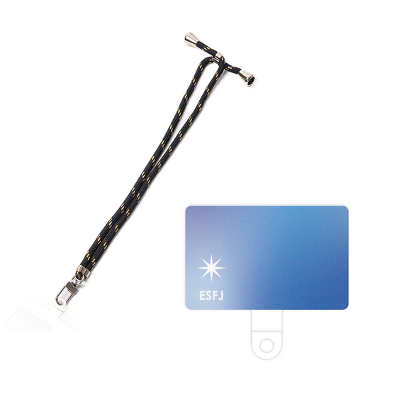 スマホショルダータグ［ オリジナル - ESFJ 領事 - グラデーション ］