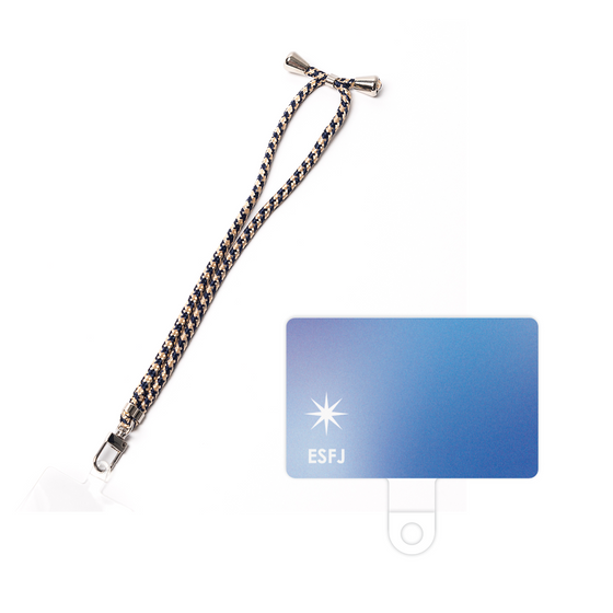 スマホショルダータグ［ オリジナル - ESFJ 領事 - グラデーション ］