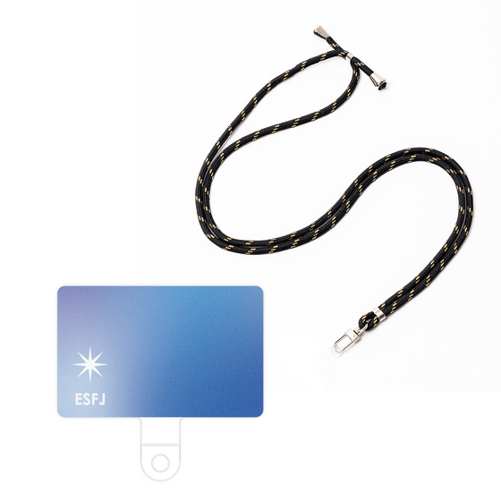 スマホショルダータグ［ オリジナル - ESFJ 領事 - グラデーション ］