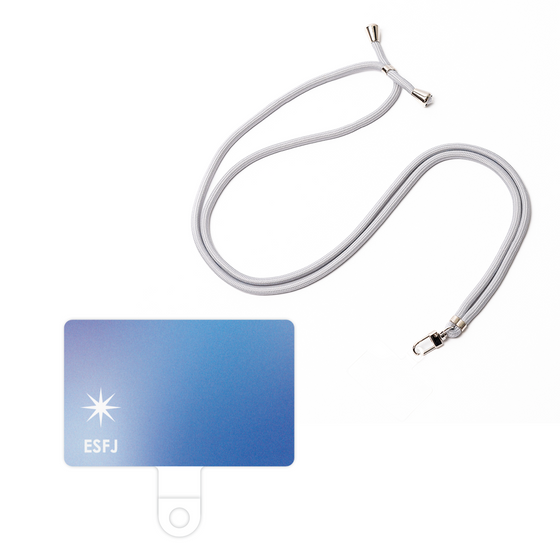 スマホショルダータグ［ オリジナル - ESFJ 領事 - グラデーション ］