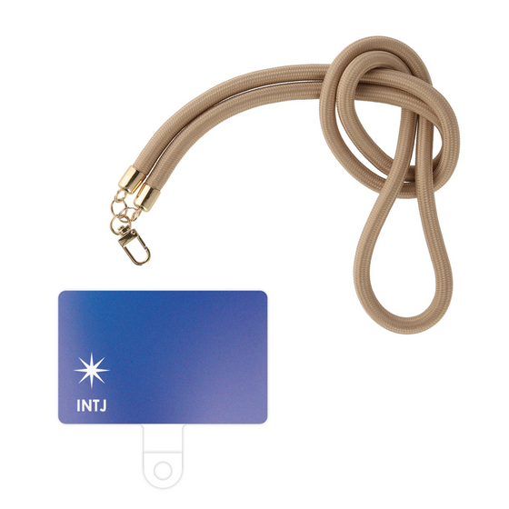 スマホショルダータグ［ オリジナル - INTJ 建築家 - グラデーション ］
