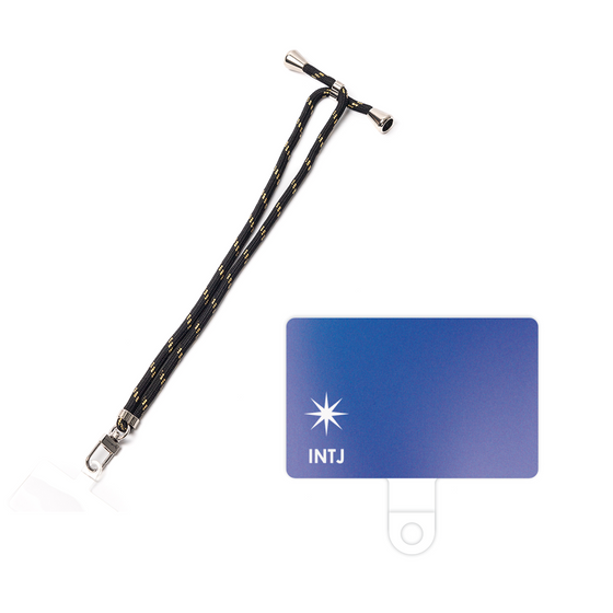 スマホショルダータグ［ オリジナル - INTJ 建築家 - グラデーション ］