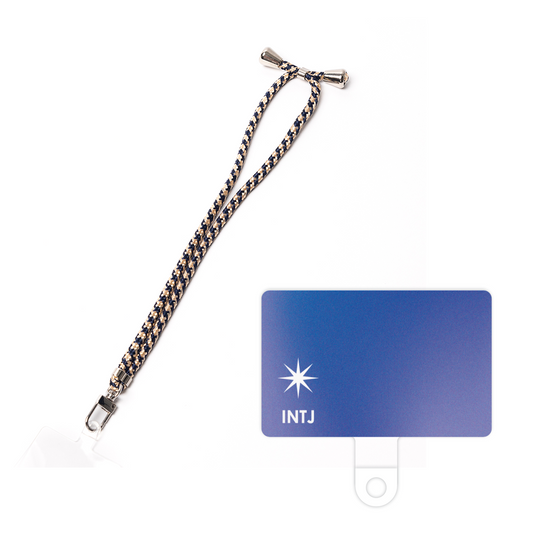 スマホショルダータグ［ オリジナル - INTJ 建築家 - グラデーション ］