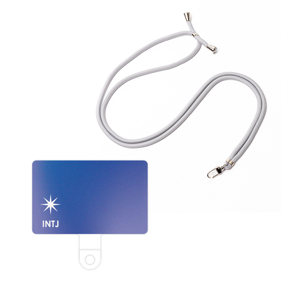 スマホショルダータグ［ オリジナル - INTJ 建築家 - グラデーション ］