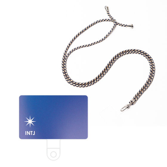 スマホショルダータグ［ オリジナル - INTJ 建築家 - グラデーション ］