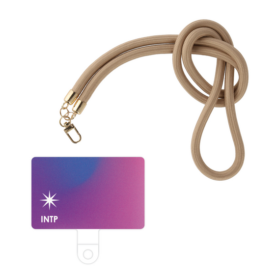 スマホショルダータグ［ オリジナル - INTP 論理学者 - グラデーション ］