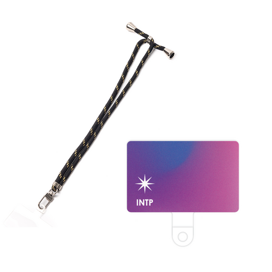 スマホショルダータグ［ オリジナル - INTP 論理学者 - グラデーション ］