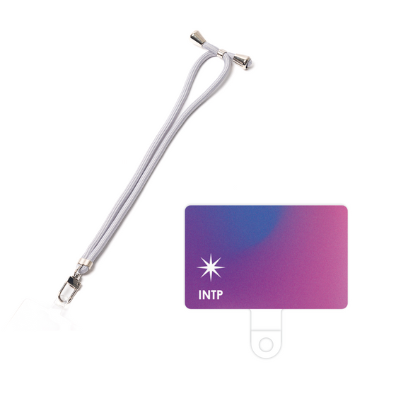 スマホショルダータグ［ オリジナル - INTP 論理学者 - グラデーション ］